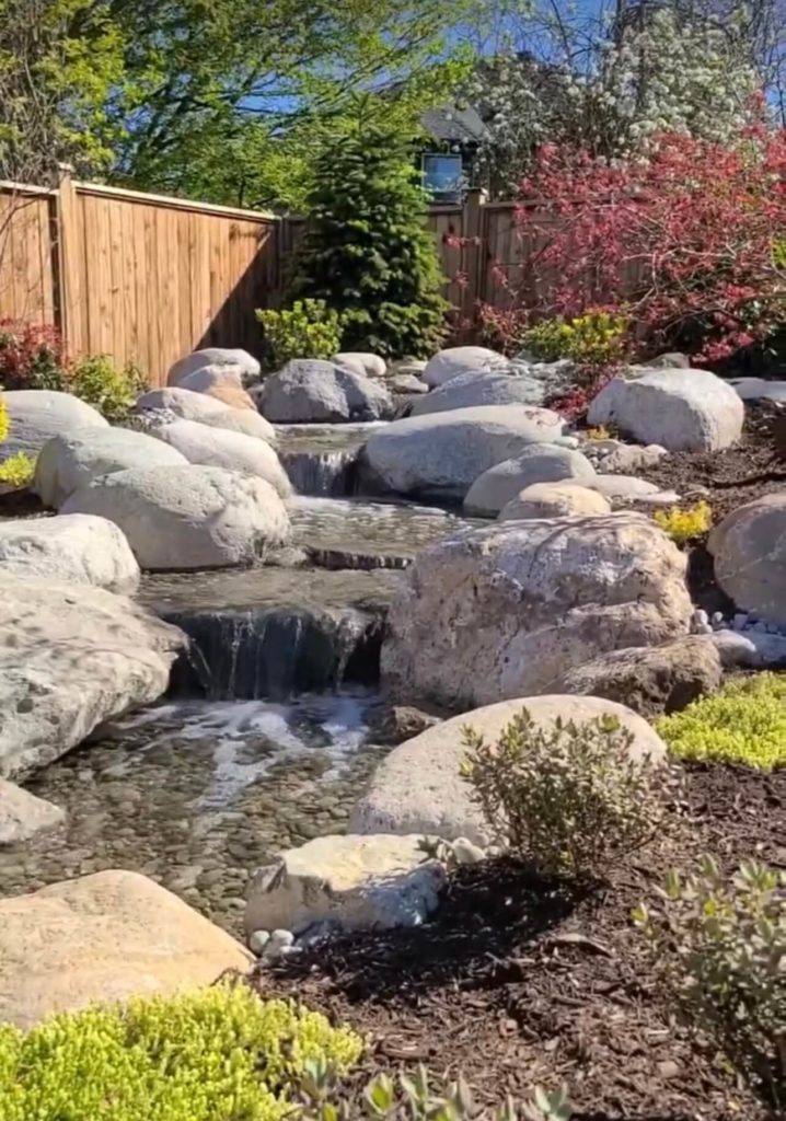 Pondless waterfall