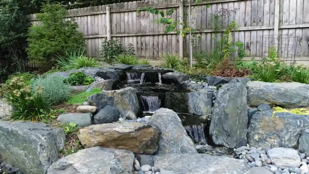 Pondless waterfall