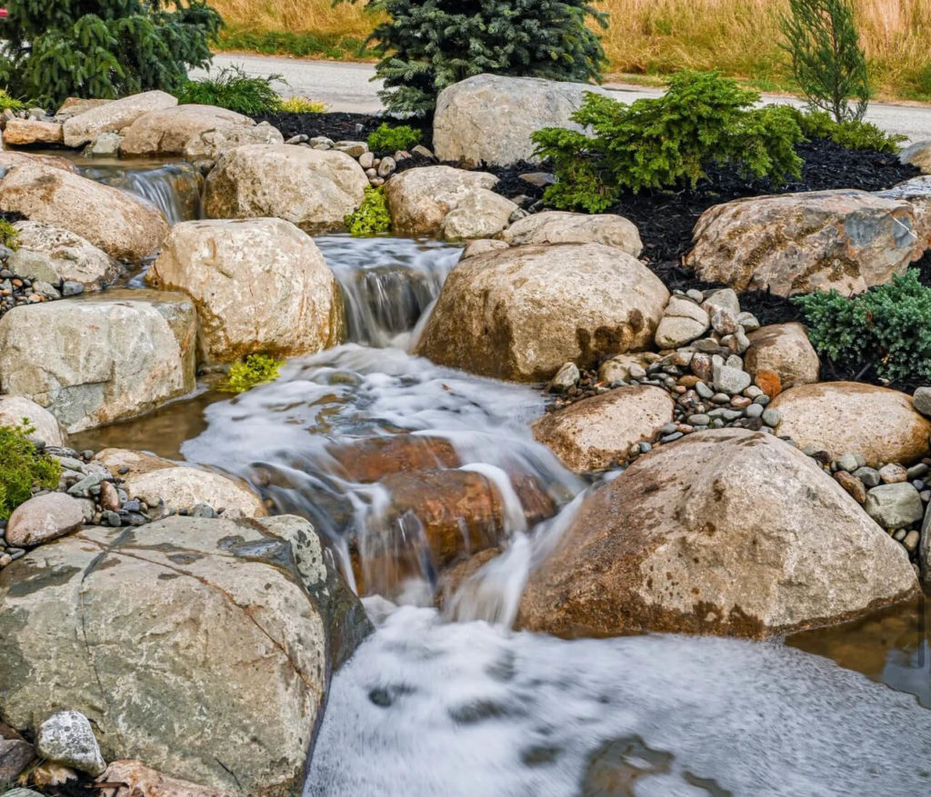 Pondless waterfall