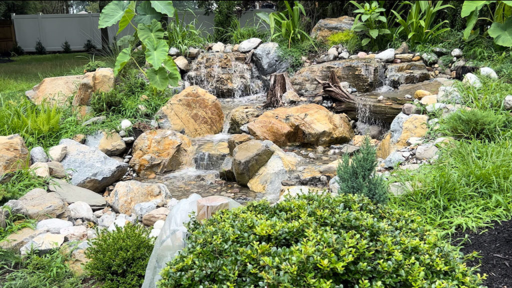 Pondless waterfall
